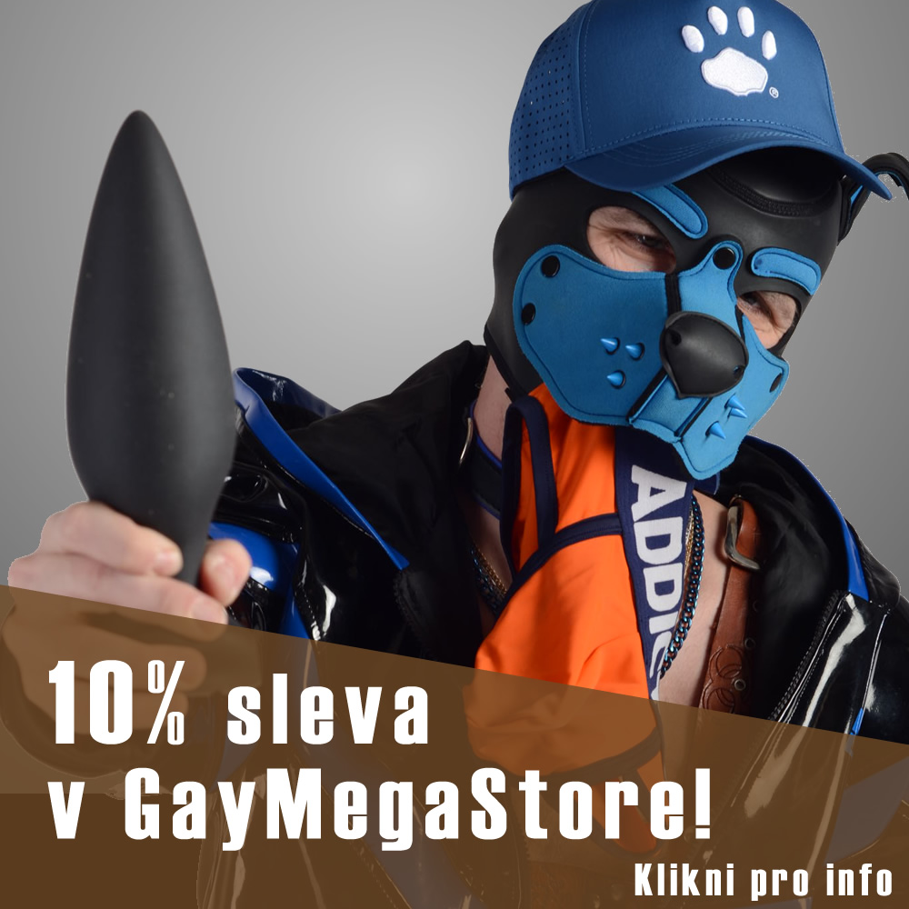10% sleva v GayMegaStore! - Klikni pro více informací