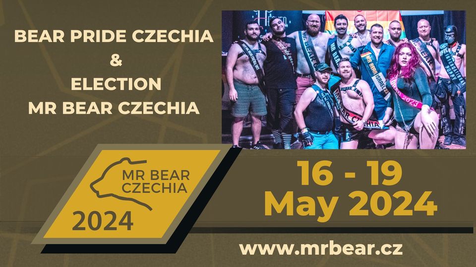 Bear Pride Czechia & Election Mr. Bear Czechia 2024