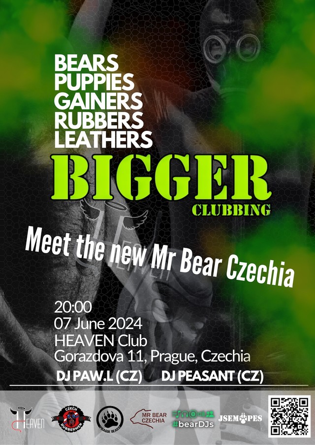 BIGGER 32: Meet the new Mr Bear Czechia - 2024-06-07T20:00 - Club Heaven