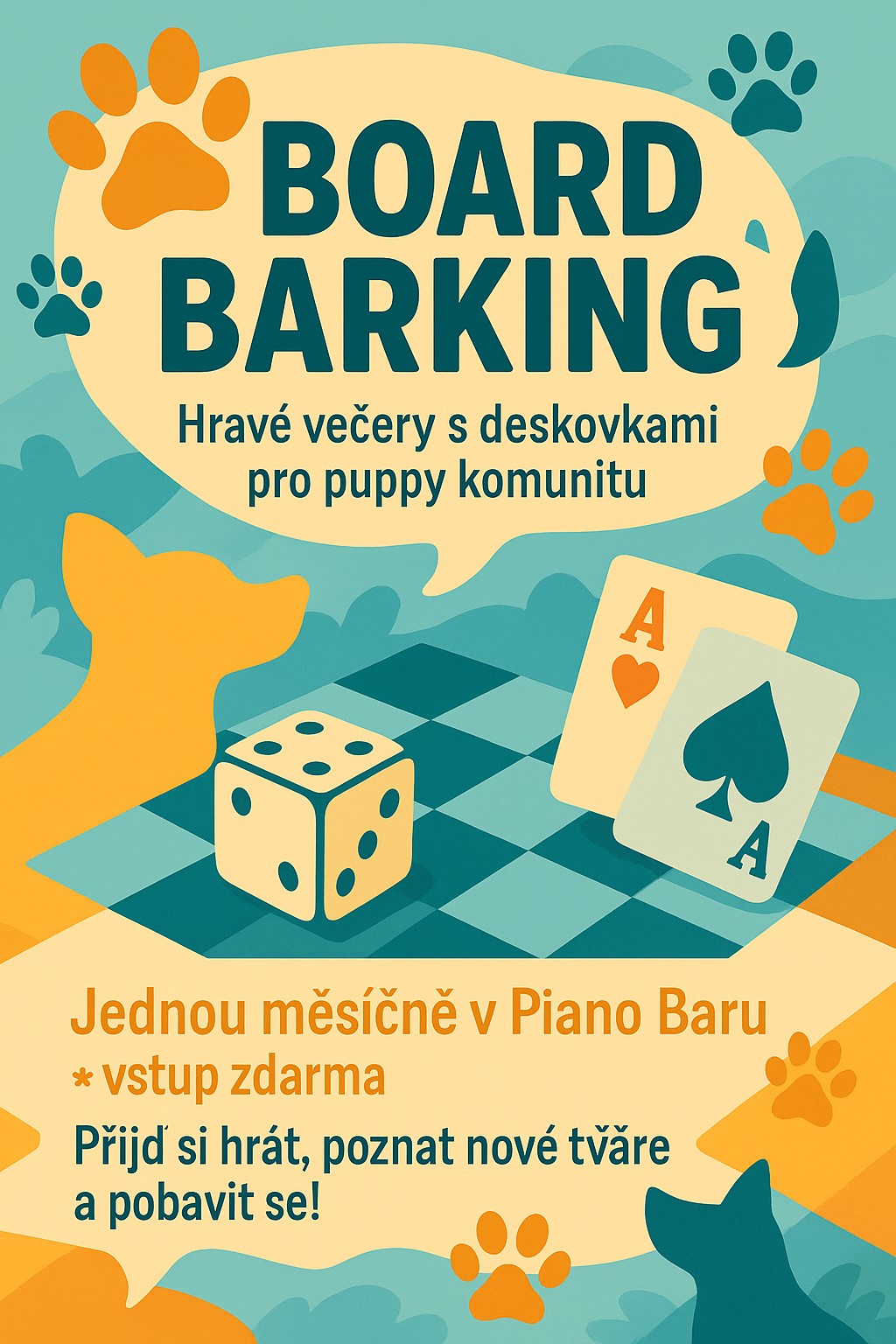 Board Barking  - 2025-05-12T17:00 - Piano Bar - Koubkova 13