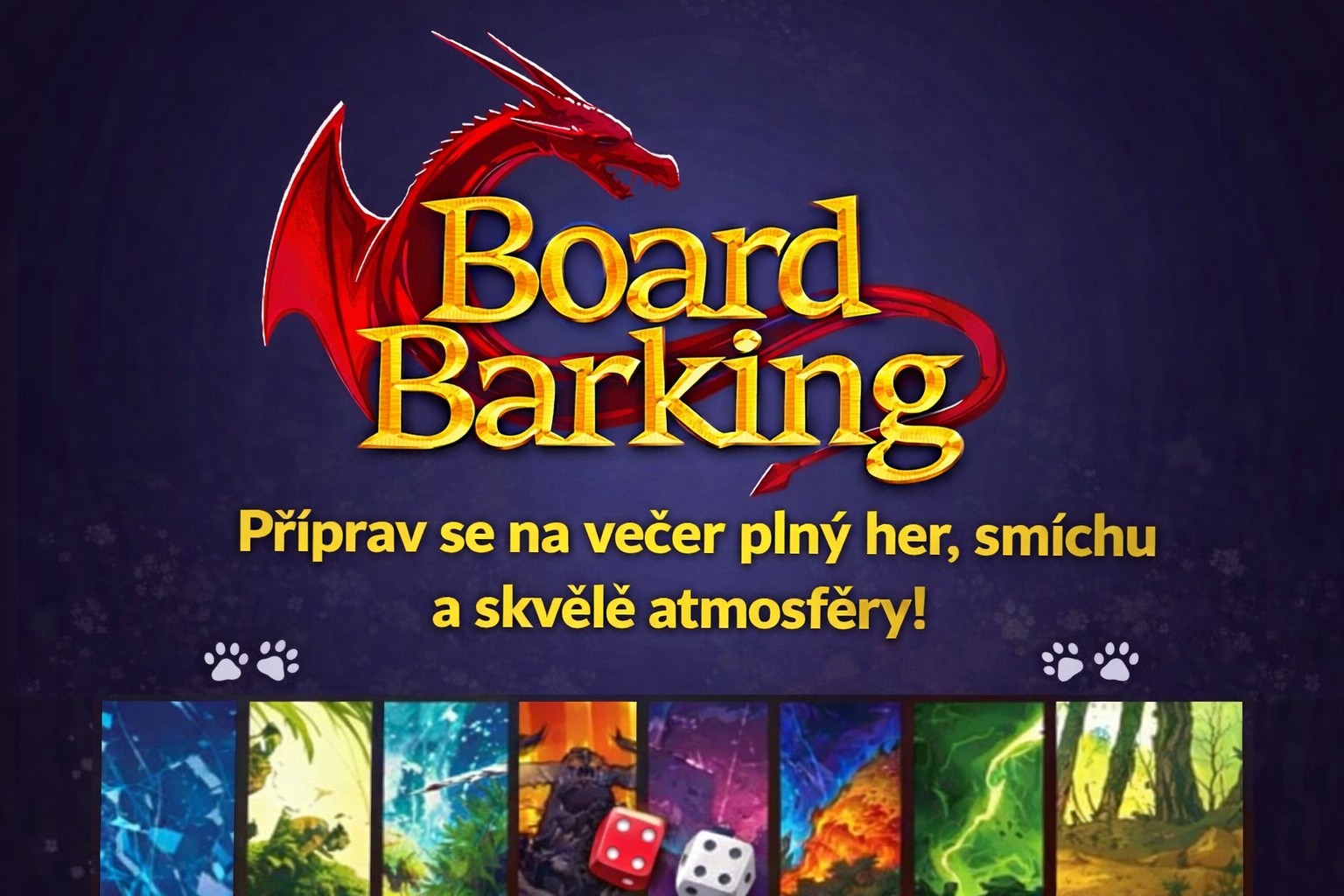 BoardBarking - herní večer - 2026-04-14T17:00 - Piano Bar 