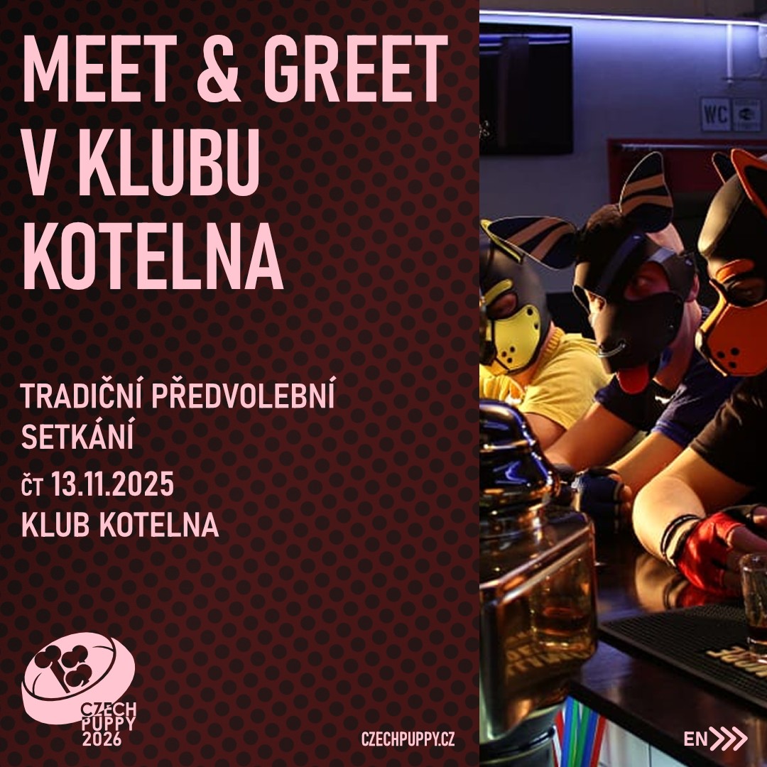 Czech Puppy 2026 - Meet & Greet - 2025-11-13T17:00 - Klub Kotelna