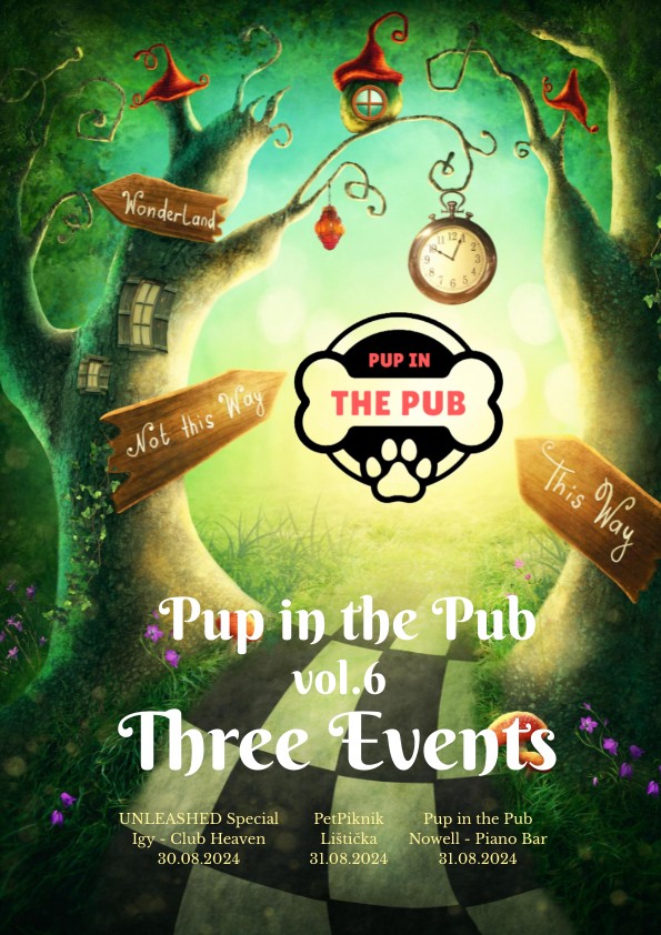 Pup in the Pub vol.6 - Special Three Events  - 2024-08-31T17:00 - Piano Bar - Koubkova 15