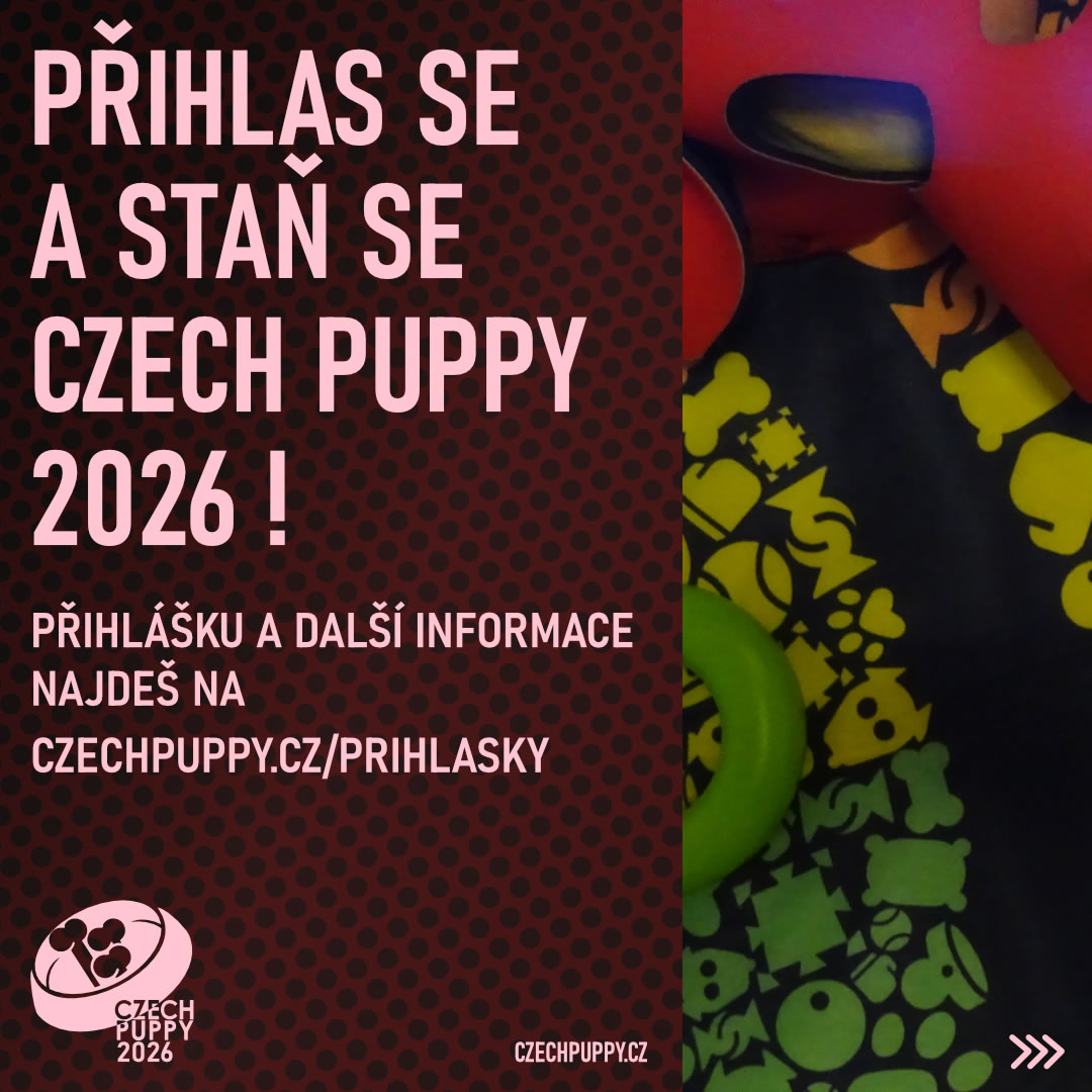 Přihlaš se a staň se Czech Puppy 2026!